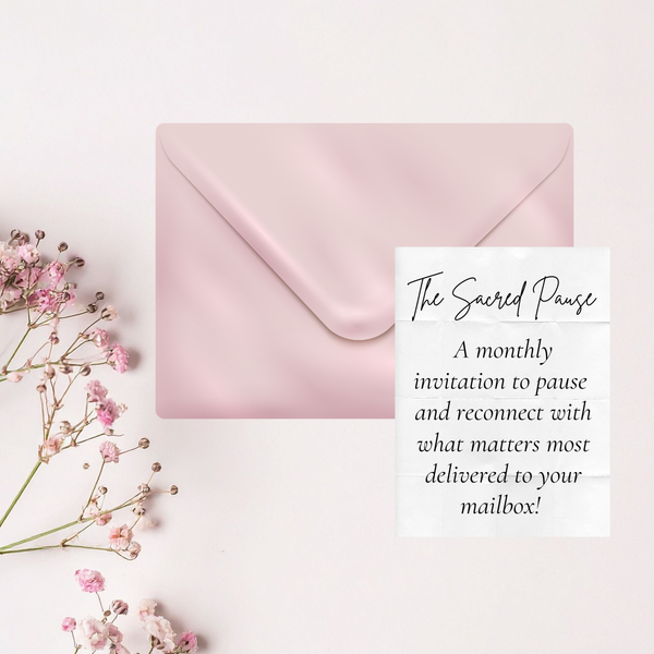 The Sacred Pause Snail Mail Club